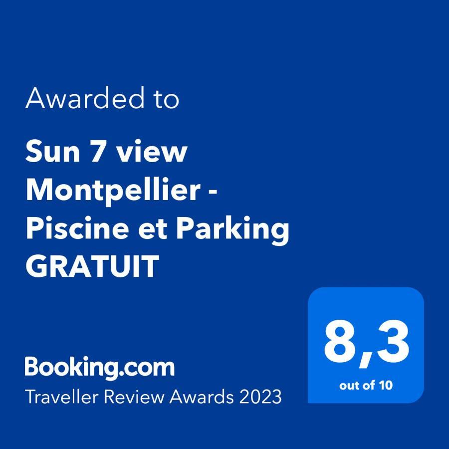 Sun7 View Montpellier Piscine Parking Gratuit Apartment Grabels Exterior foto